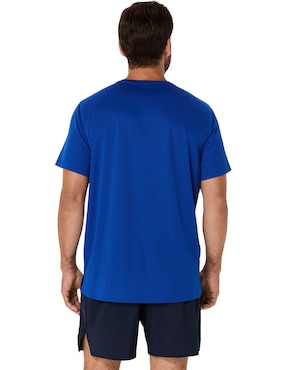 Playera deportiva para correr Asics Silver SS Top de hombre