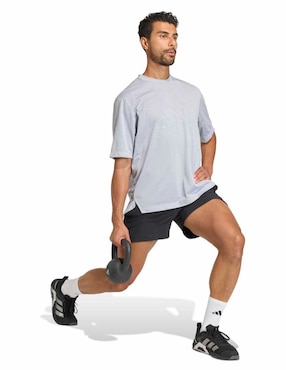 Playera deportiva para entrenamiento Adidas de hombre