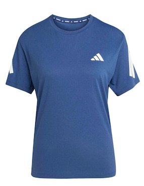 Playera deportiva para correr Adidas de mujer