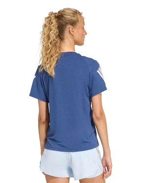 Playera deportiva para correr Adidas de mujer