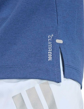 Playera deportiva para correr Adidas de mujer
