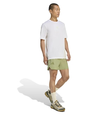 Playera deportiva para entrenamiento Adidas de hombre