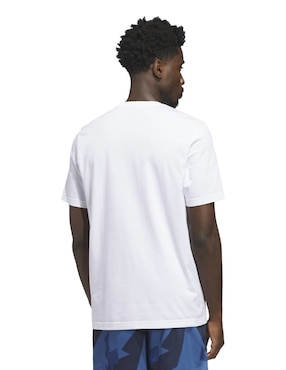 PLayera deportiva para básquetbol Adidas de hombre