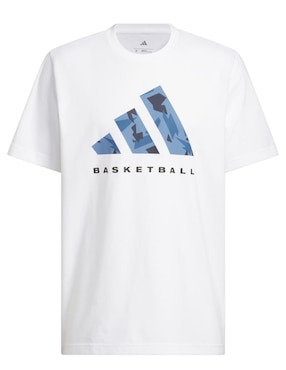 PLayera deportiva para básquetbol Adidas de hombre