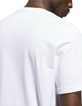 PLayera deportiva para básquetbol Adidas de hombre