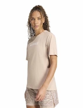 Playera deportiva para entrenamiento Adidas de mujer