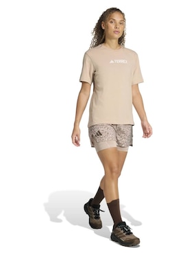 Playera deportiva para entrenamiento Adidas de mujer