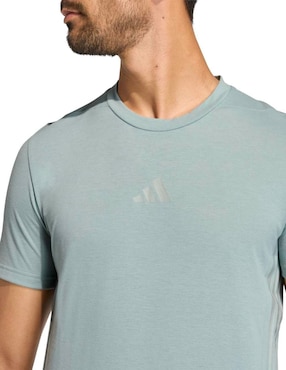 Playera deportiva para entrenamiento Adidas de hombre
