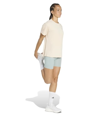 Playera deportiva para correr Adidas de mujer
