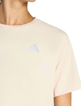 Playera deportiva para correr Adidas de mujer