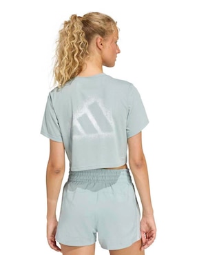 Playera deportiva para entrenamiento Adidas de mujer