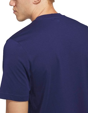 Playera deportiva para básquetbol Adidas de hombre