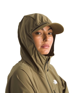 Chamarra impermeable para senderismo The North Face W Lightrange Woven Jacket para mujer