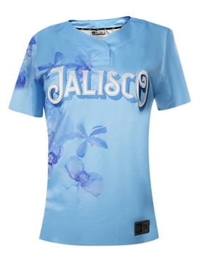 Jersey de Charros de Jalisco visitante manga corta New Era para mujer