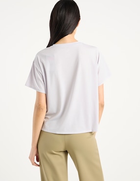 Playera deportiva para entrenamiento New Balance de mujer