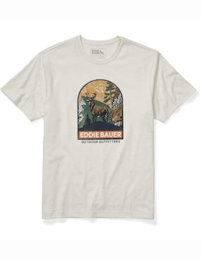 Playera deportiva para entrenamiento Eddie Bauer Graphic Deer de hombre