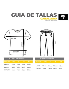Conjunto deportivo straight Squadra con jareta para hombre
