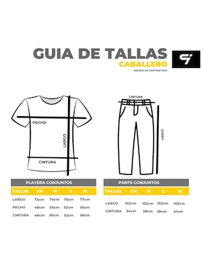 Conjunto deportivo straight Squadra con jareta para hombre