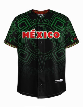 Jersey de Mexico Caribbean Series conmemorativo manga corta El Siglo Deportes jugador para niño