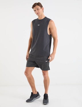 Short Reebok con bolsillos para entrenamiento hombre
