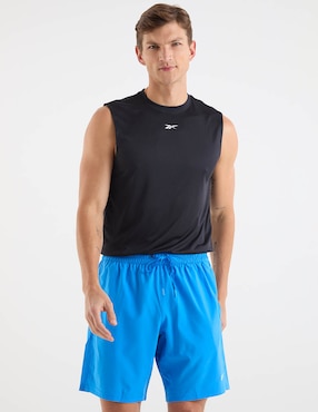 Short Reebok con bolsillos para entrenamiento hombre