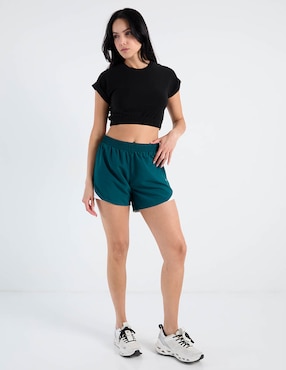 Short Reebok ID Train Colorblocked Woven para entrenamiento mujer