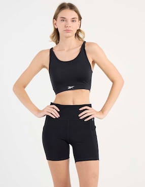 Top deportivo Reebok para entrenamiento mujer