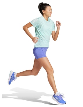 Playera deportiva para correr Adidas de mujer