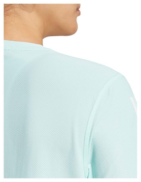 Playera deportiva para correr Adidas de mujer