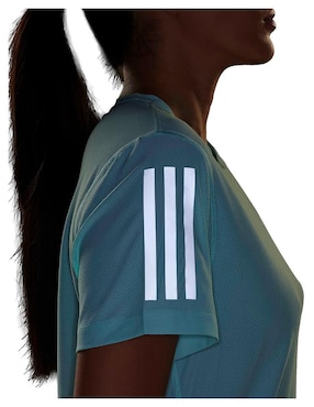 Playera deportiva para correr Adidas de mujer