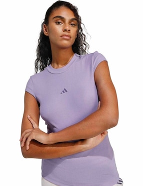 Playera deportiva para entrenamiento Adidas de mujer