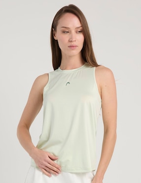 Playera tank para entrenamiento Head para mujer