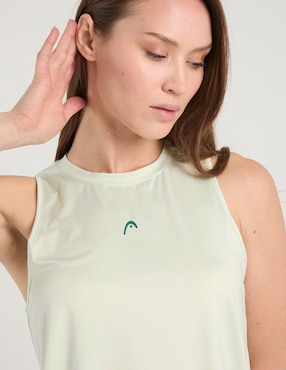 Playera tank para entrenamiento Head para mujer
