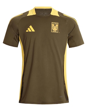 Jersey de Tigres UANL entrenamiento manga corta Adidas para hombre