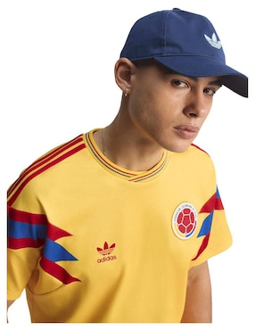 Jersey de Selección de fútbol de Colombia local manga corta Adidas para hombre
