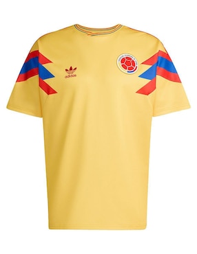 Jersey de Selección de fútbol de Colombia local manga corta Adidas para hombre
