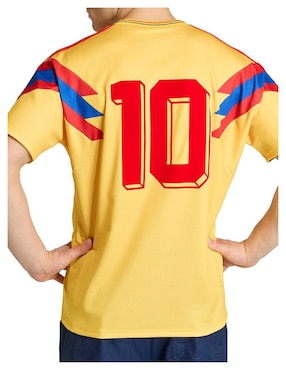 Jersey de Selección de fútbol de Colombia local manga corta Adidas para hombre