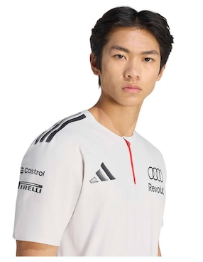 Playera deportiva para motorsport Adidas Audi Formula One de hombre