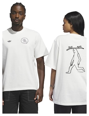 Playera deportiva para skate Adidas Originals unisex