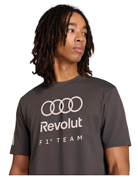 Playera deportiva para motorsport Adidas Revolut F1 Team Audi de hombre
