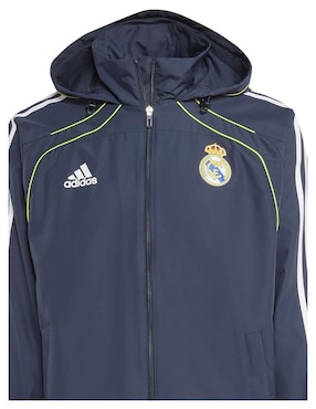 Chamarra para fútbol Adidas Real Madrid Club De Fútbol de hombre