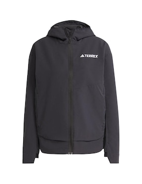 Chamarra para senderismo Adidas Softshells de mujer