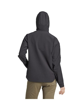 Chamarra para senderismo Adidas Softshells de mujer