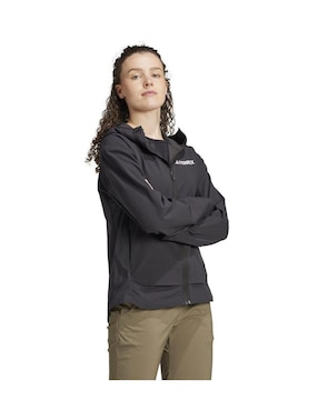 Chamarra para senderismo Adidas Softshells de mujer