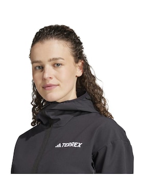 Chamarra para senderismo Adidas Softshells de mujer