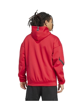 Sudadera Adidas con capucha Manchester United para hombre