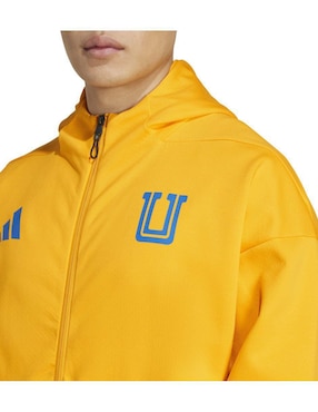 Sudadera Adidas con capucha Tigres UANL para hombre