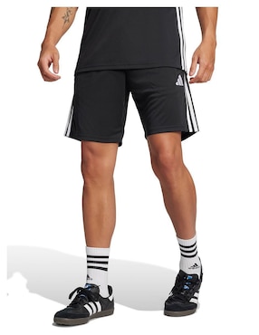 Short con bolsillos Adidas para fútbol hombre