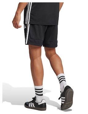Short con bolsillos Adidas para fútbol hombre