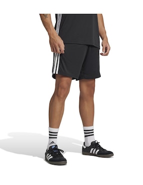 Short con bolsillos Adidas para fútbol hombre